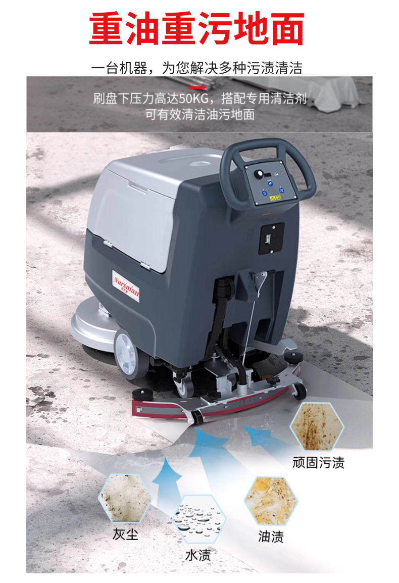 诺斯曼N3手推式洗地机(pic6) 诺斯曼N3手推式洗地机(pic6)